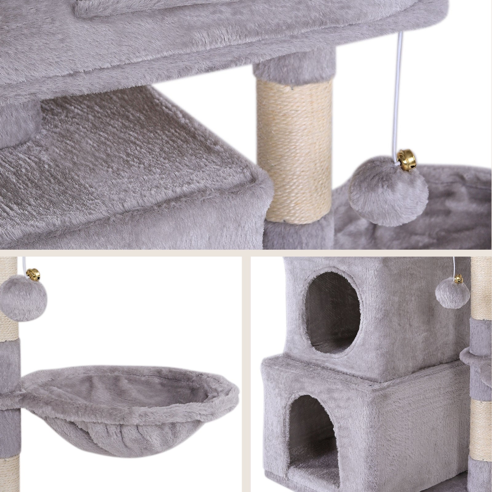 Katzenkratzbaum Höhe 70 cm