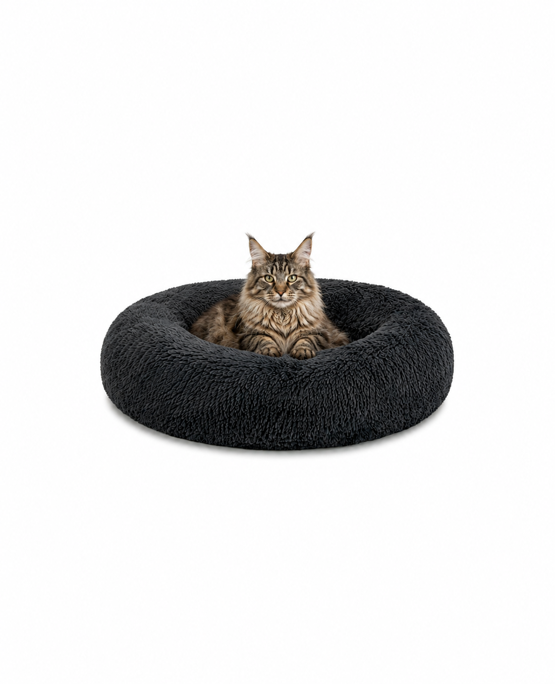 Hondenmand rond hondenkussen hondensofa kattenmand donut maat & kleur naar keuze
