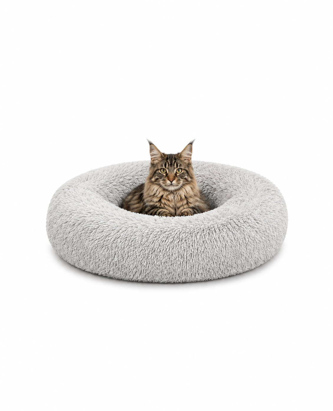 Hondenmand rond hondenkussen hondensofa kattenmand donut maat & kleur naar keuze