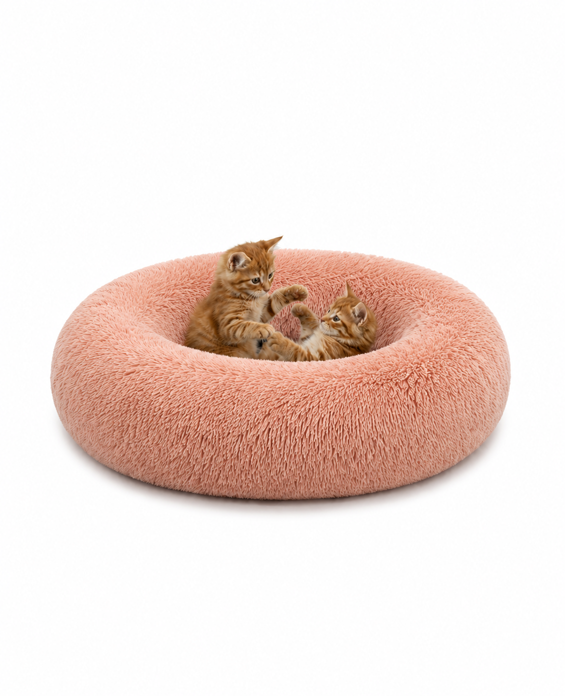 Hondenmand rond hondenkussen hondensofa kattenmand donut maat & kleur naar keuze