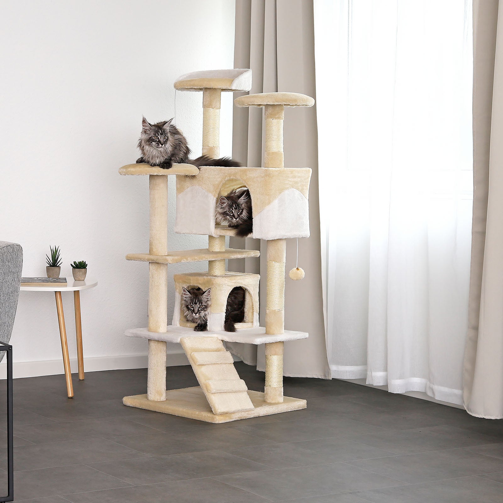 Katzenkratzbaum Höhe 130 cm