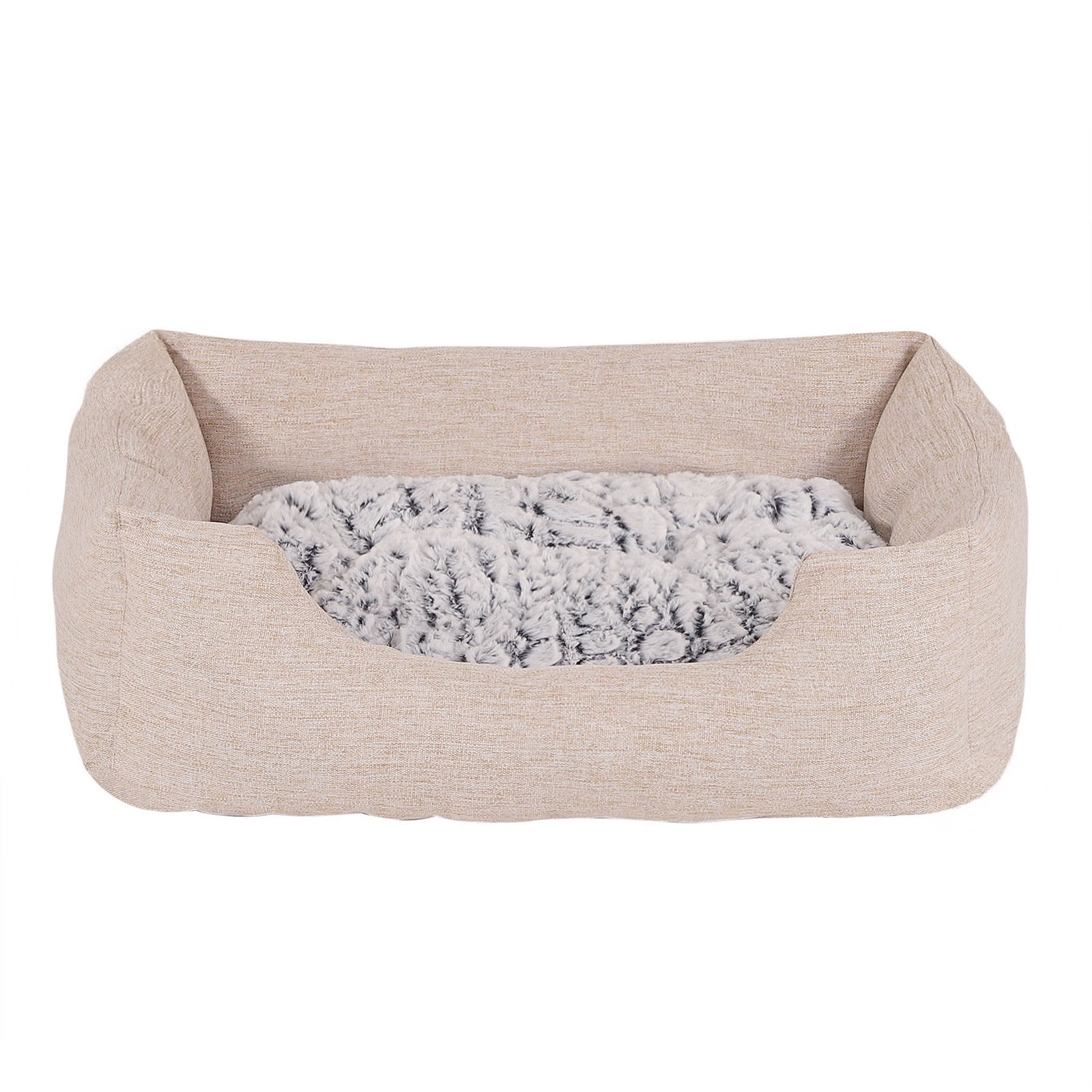 Heimtierbett mit Kuschelkissen, personalisiert