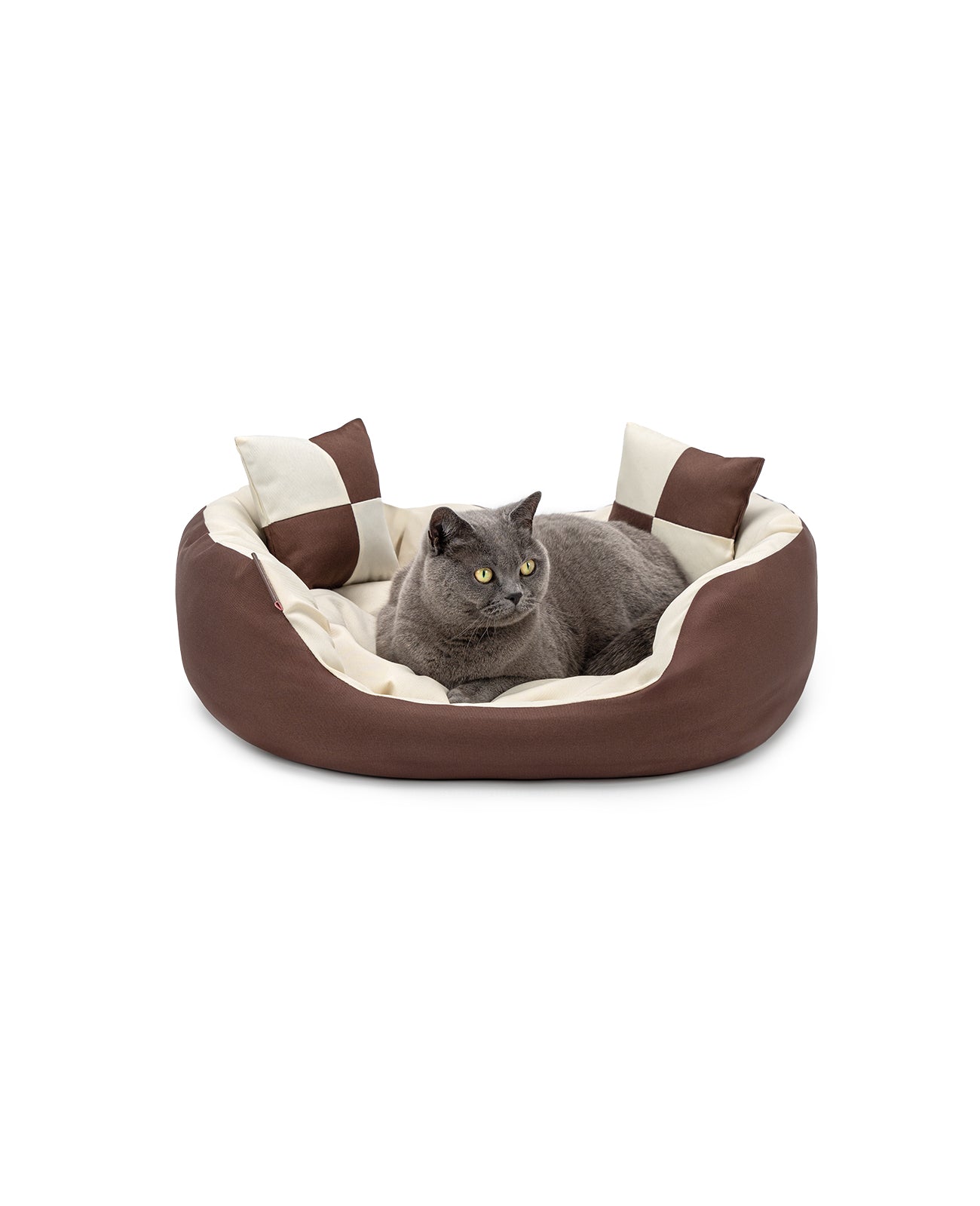 4-in-1 kattenbed met omkeerbaar kussen