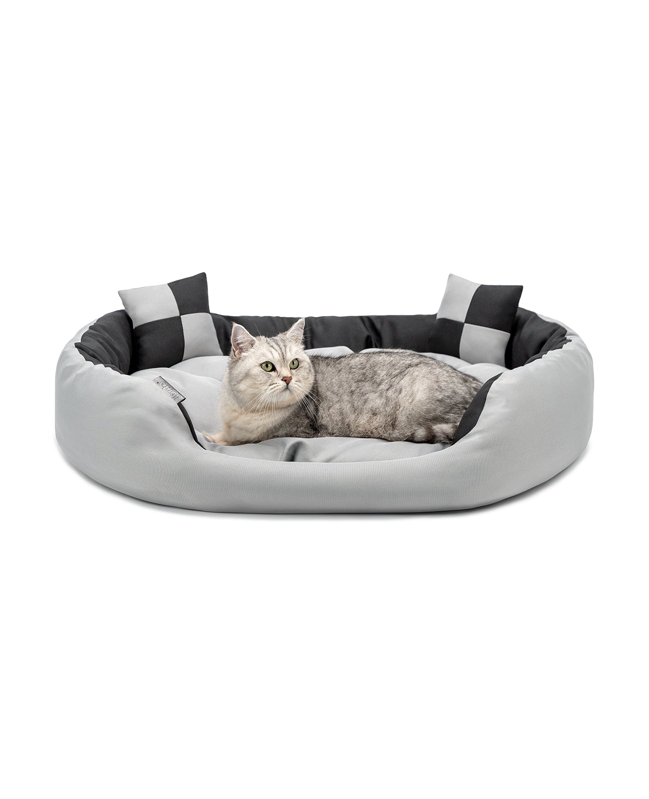 4-in-1 kattenbed met omkeerbaar kussen