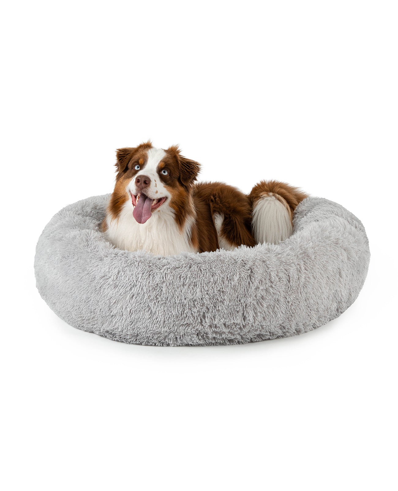 lionto Hondenmand rond hondenkussen hondensofa kattenmand donut maat & kleur naar keuze