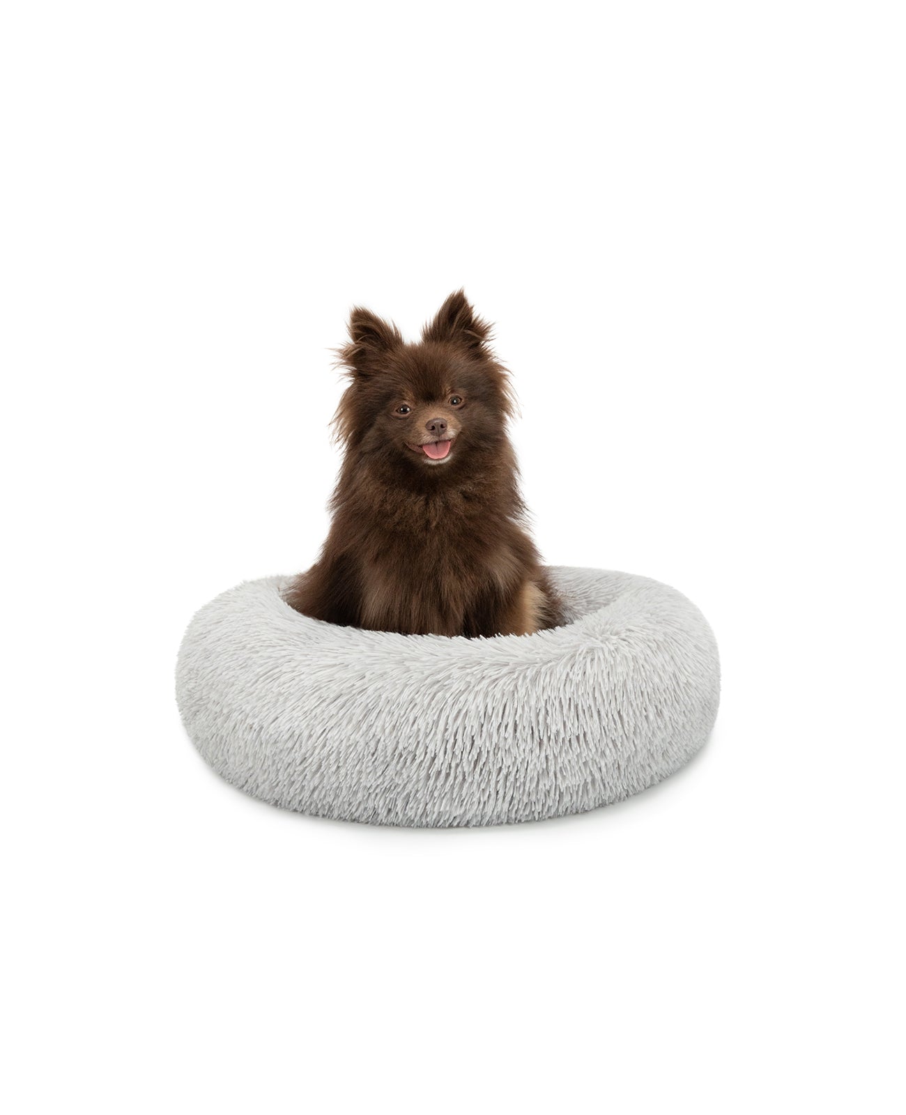 lionto Hondenmand rond hondenkussen hondensofa kattenmand donut maat & kleur naar keuze