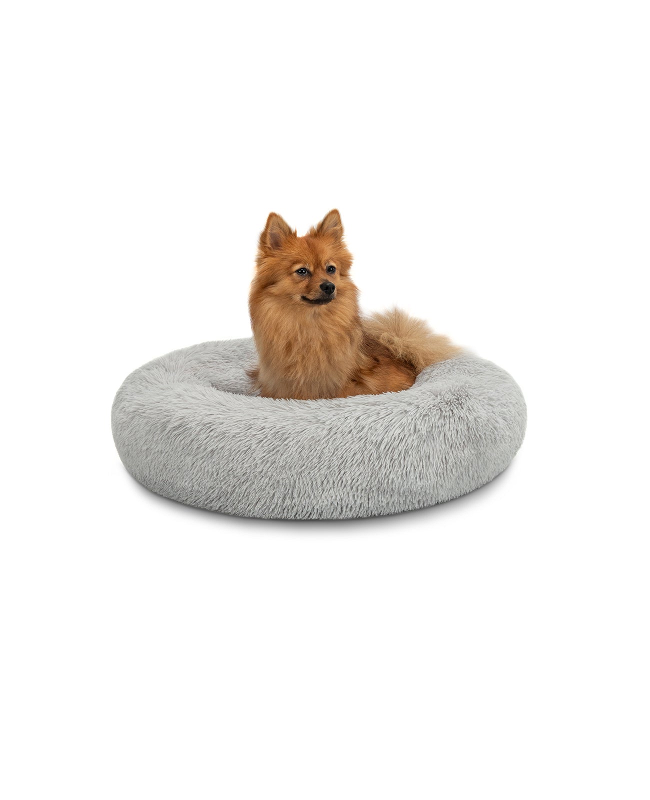 lionto Hondenmand rond hondenkussen hondensofa kattenmand donut maat & kleur naar keuze