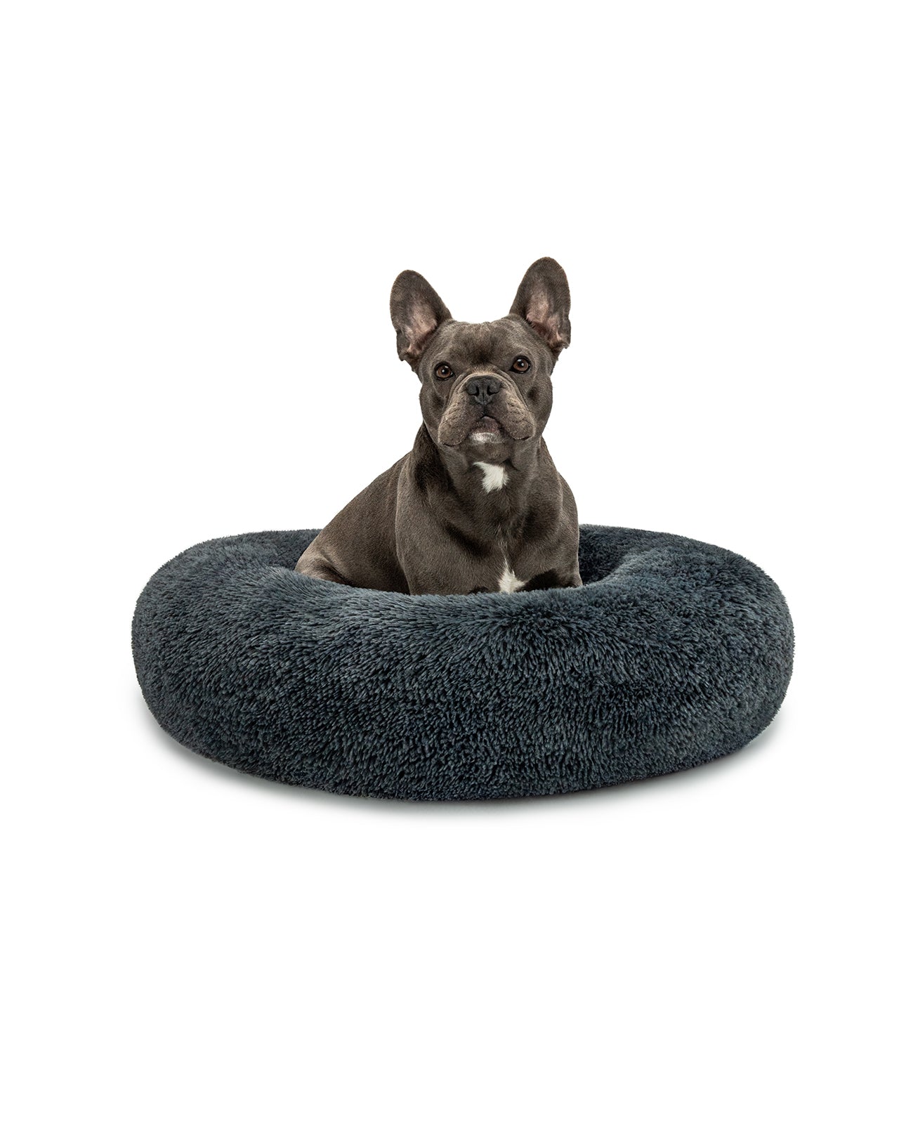 lionto Hondenmand rond hondenkussen hondensofa kattenmand donut maat & kleur naar keuze