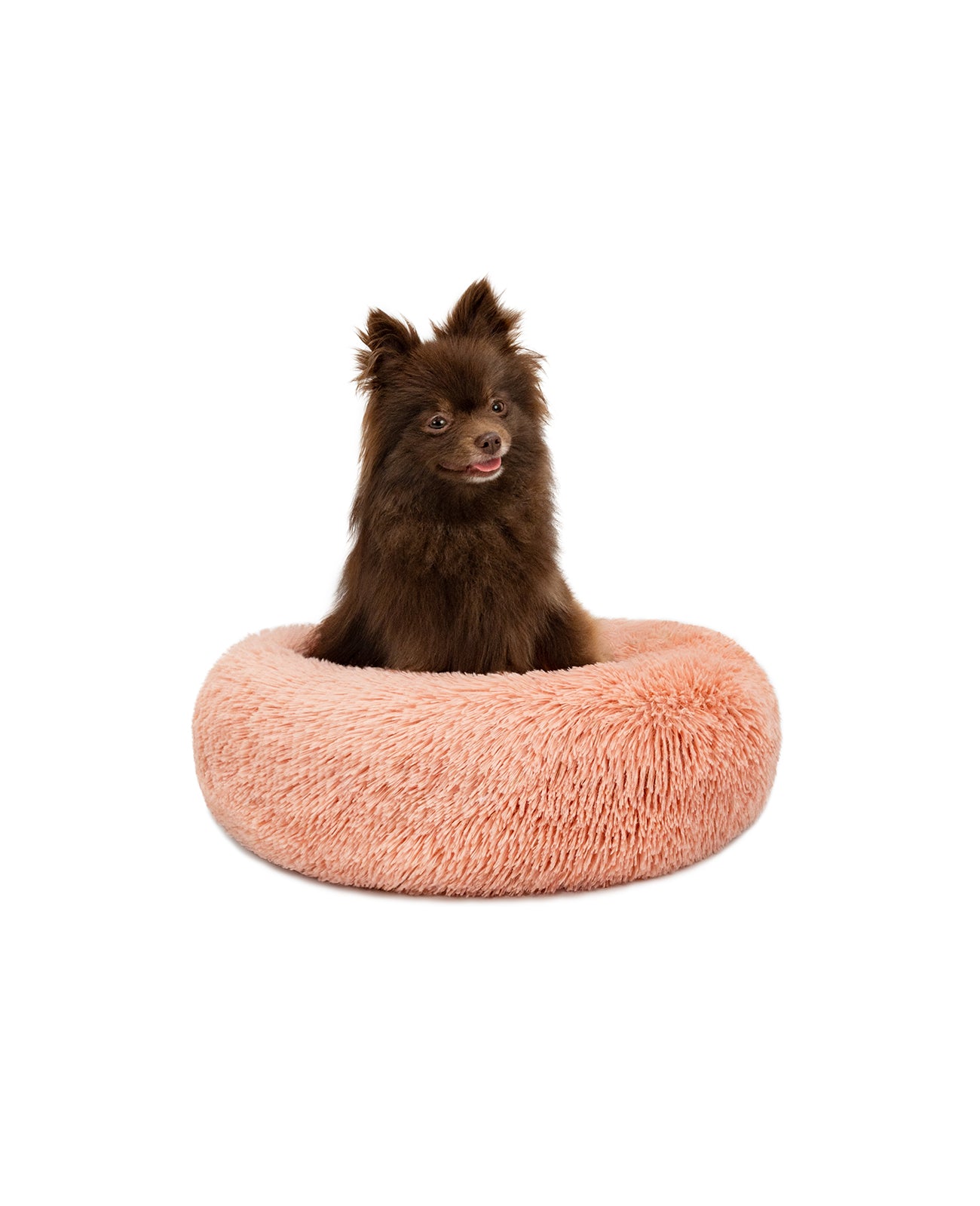 lionto Hondenmand rond hondenkussen hondensofa kattenmand donut maat & kleur naar keuze