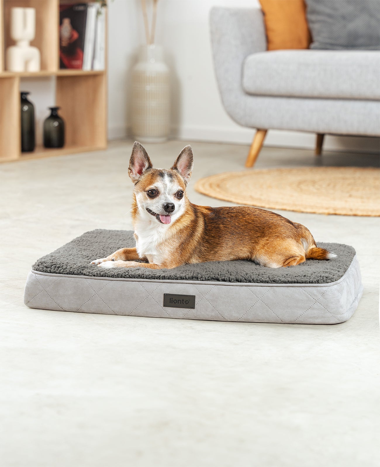 lionto hondenbed orthopedisch, voor honden & katten, verschillende designs