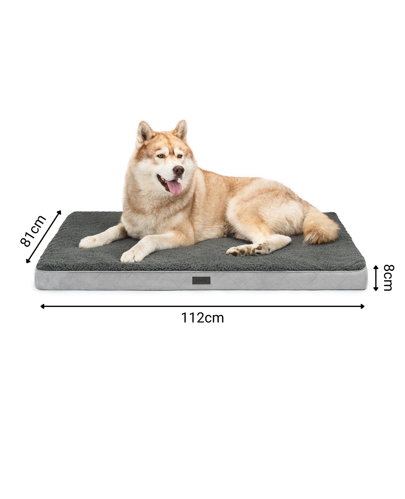 lionto hondenbed orthopedisch, voor honden & katten, verschillende designs
