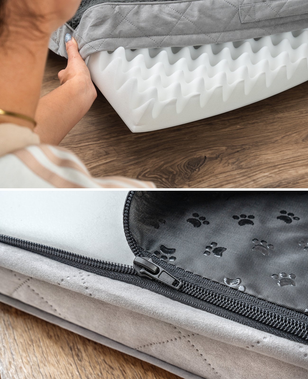 lionto hondenbed orthopedisch, voor honden & katten, verschillende designs