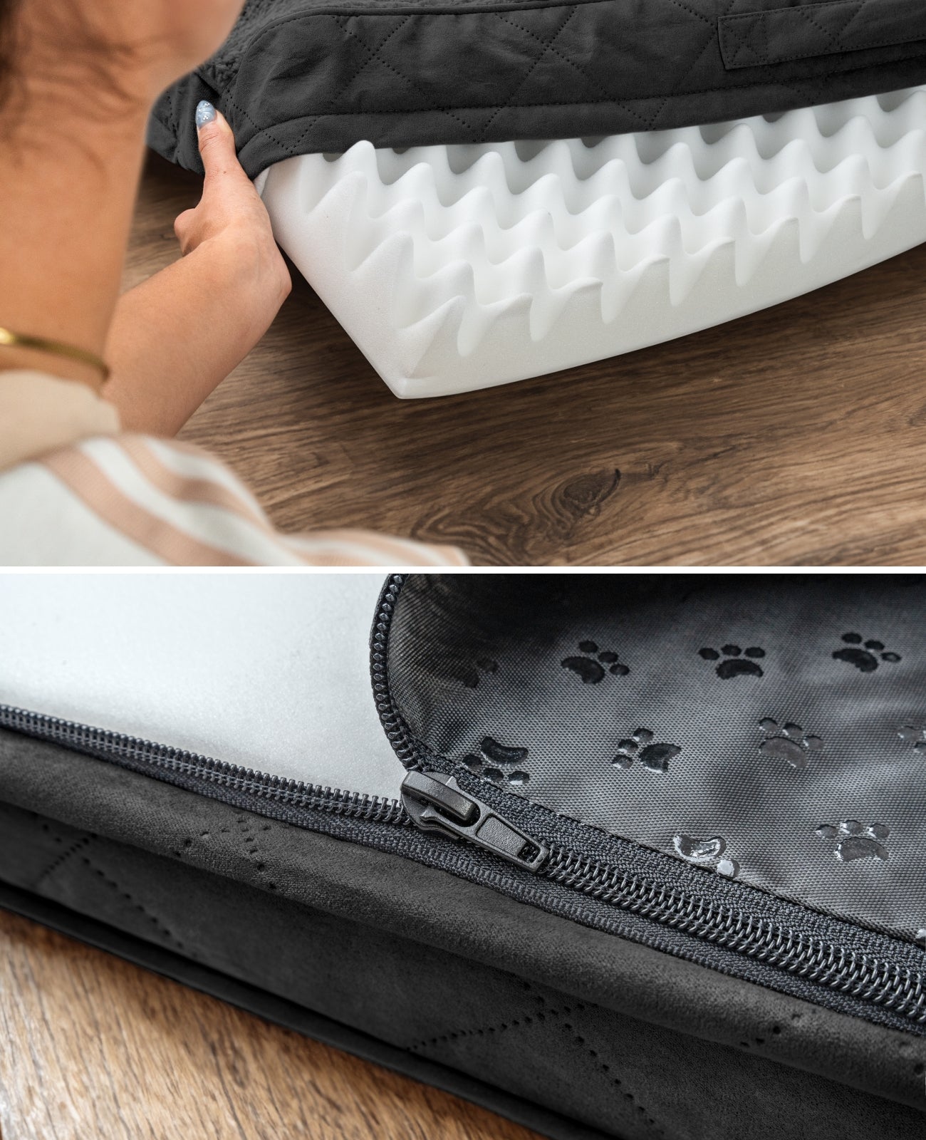 lionto hondenbed orthopedisch, voor honden & katten, verschillende designs