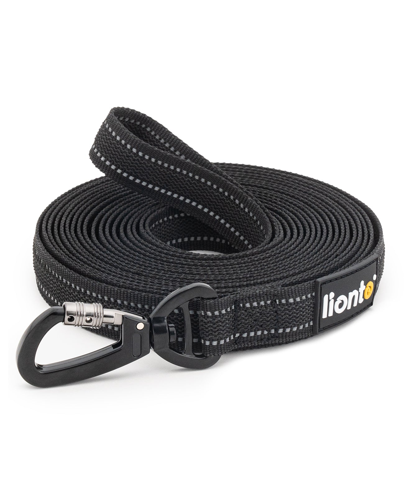 Gummierte Schleppleine für Hunde, reflektierend