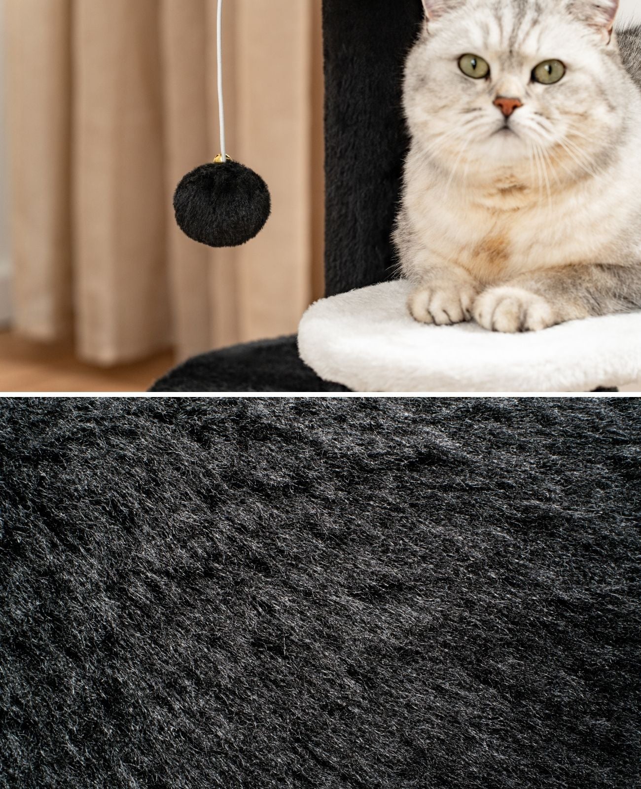 lionto krabpaal klimpaal kattenkrabpaal hoogte 65 cm verschillende kleuren