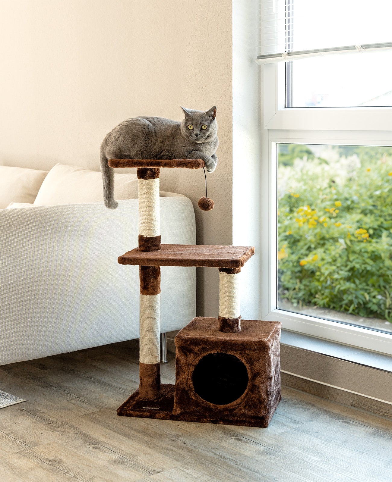 Katzenkratzbaum Höhe 85 cm