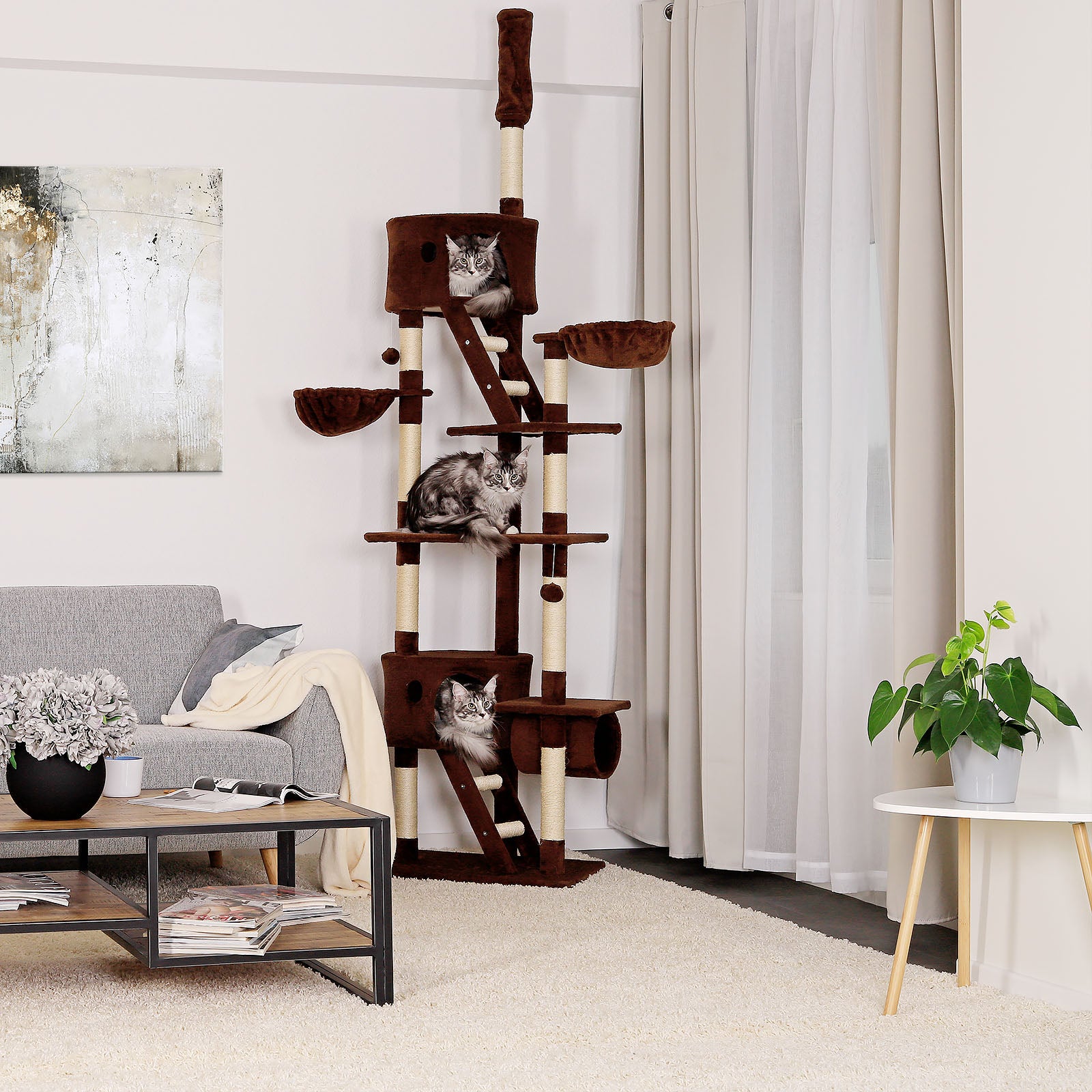 Kratzbaum XXL höhenverstellbar