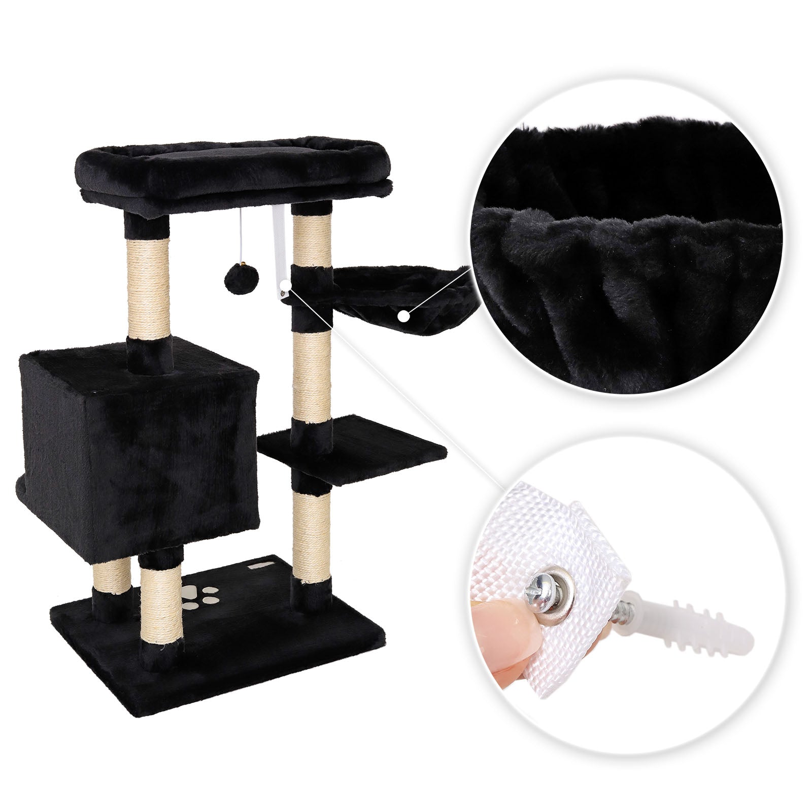 Krabpaal hoogte 93 cm