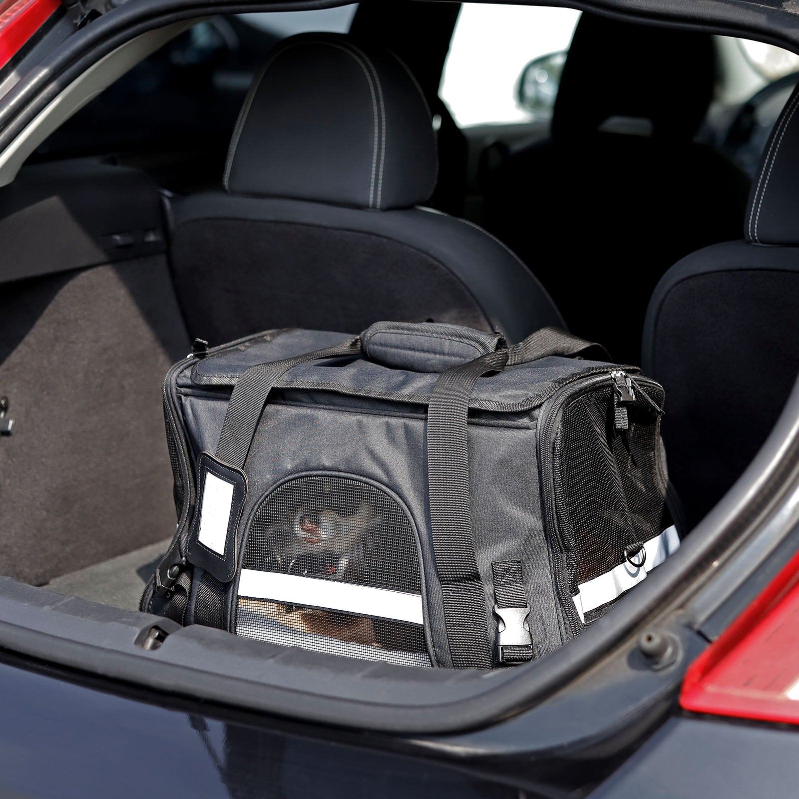 Opvouwbare hondendraagtas