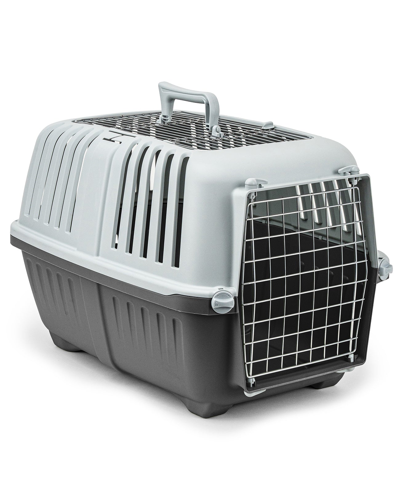 lionto Transportbox voor dieren met metalen deur, 58,5x35,5x40 cm