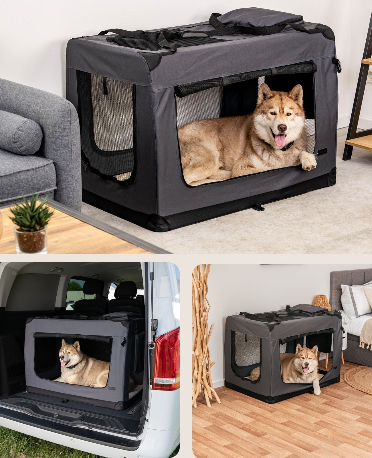 Hundetransportbox faltbar
