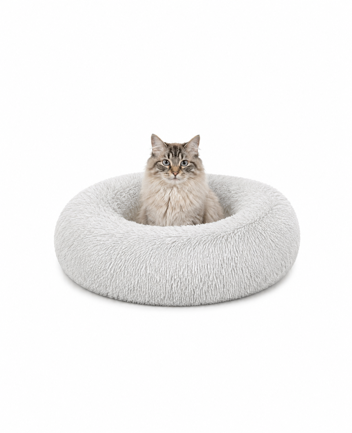 Hondenmand rond hondenkussen hondensofa kattenmand donut maat & kleur naar keuze