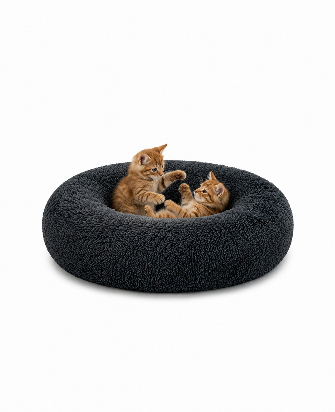 Hondenmand rond hondenkussen hondensofa kattenmand donut maat & kleur naar keuze