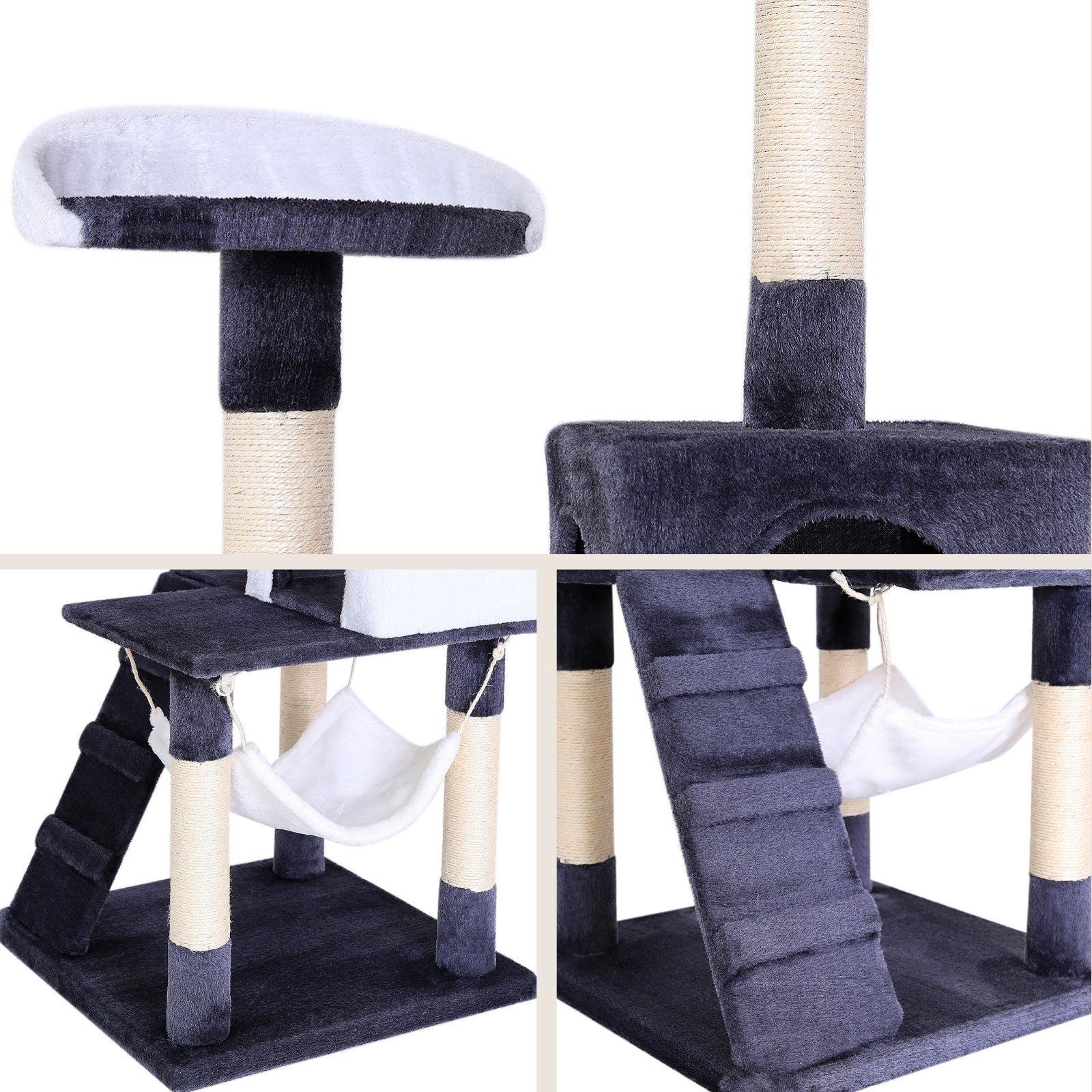 Katzenkratzbaum Höhe 133 cm