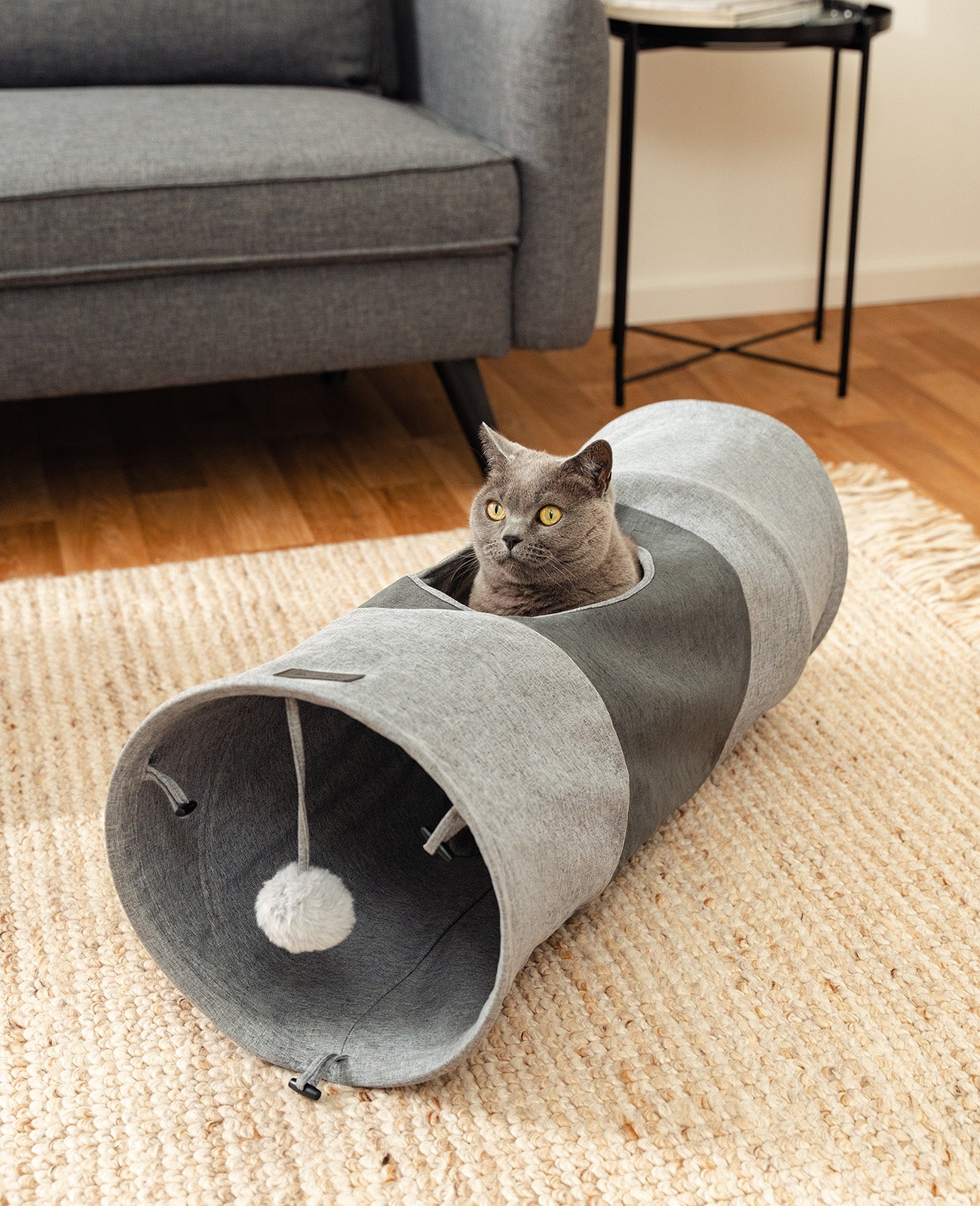 lionto Kattentunnel Speeltunnel met bal Tunnel voor huisdieren, diverse maten