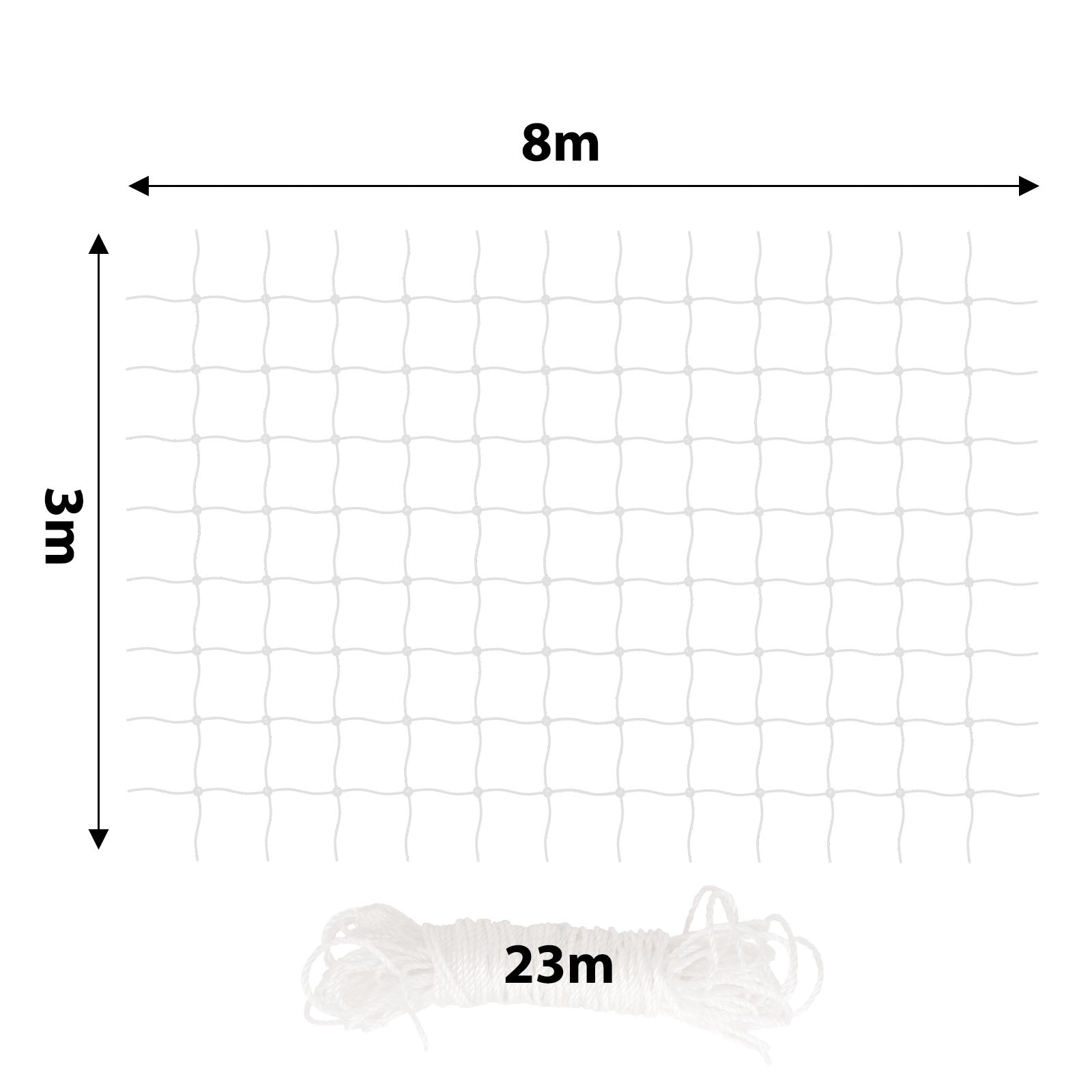 lionto Kattennet balkonbeschermingsnet Kattenbeschermingsnet in verschillende maten