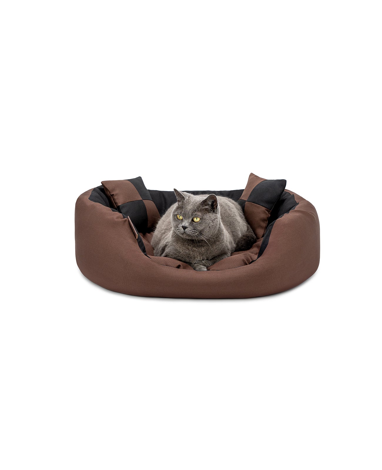 4-in-1 kattenbed met omkeerbaar kussen