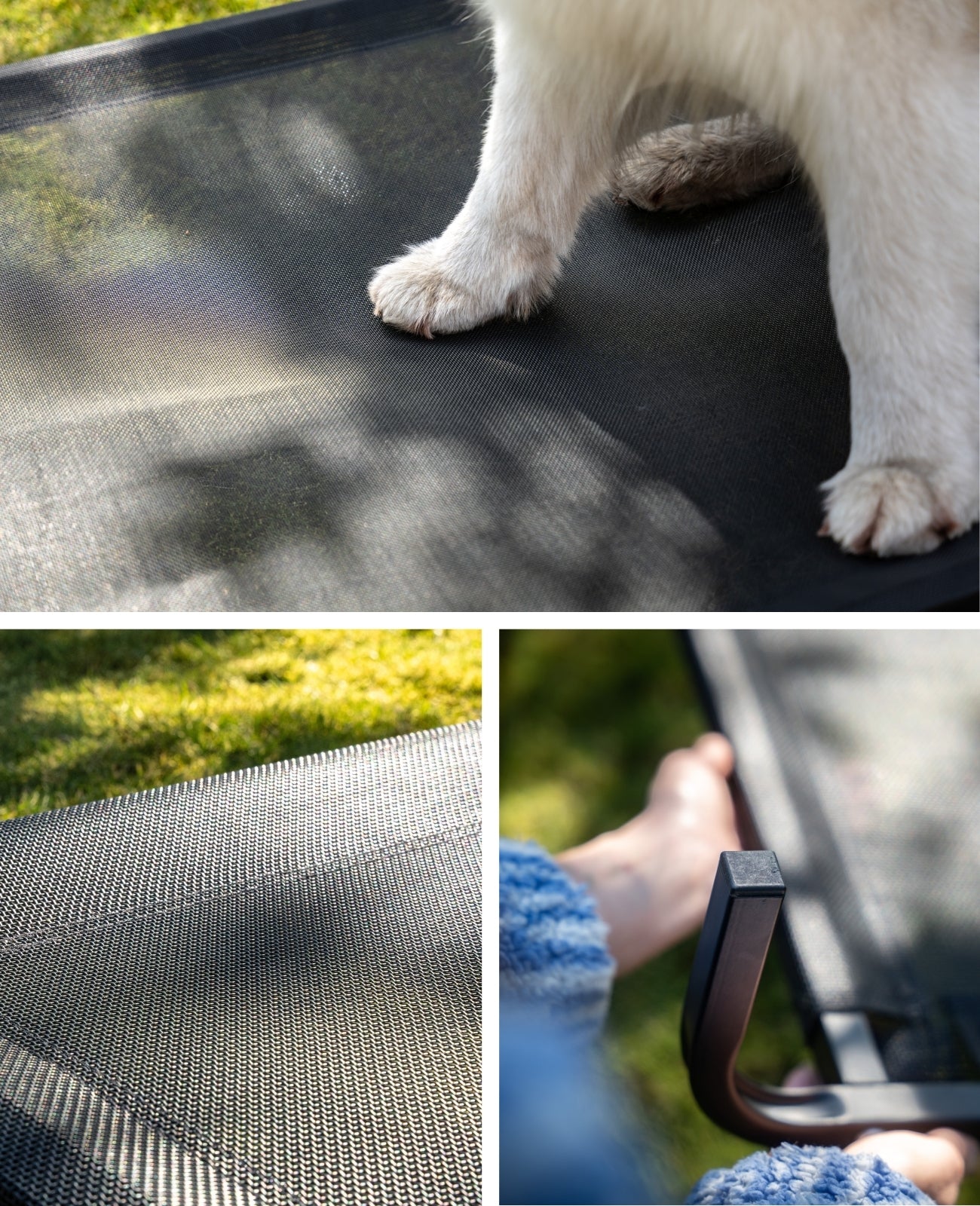 lionto hondenligstoel buiten verhoogd hondenbed ligstoel diverse kleuren & maten