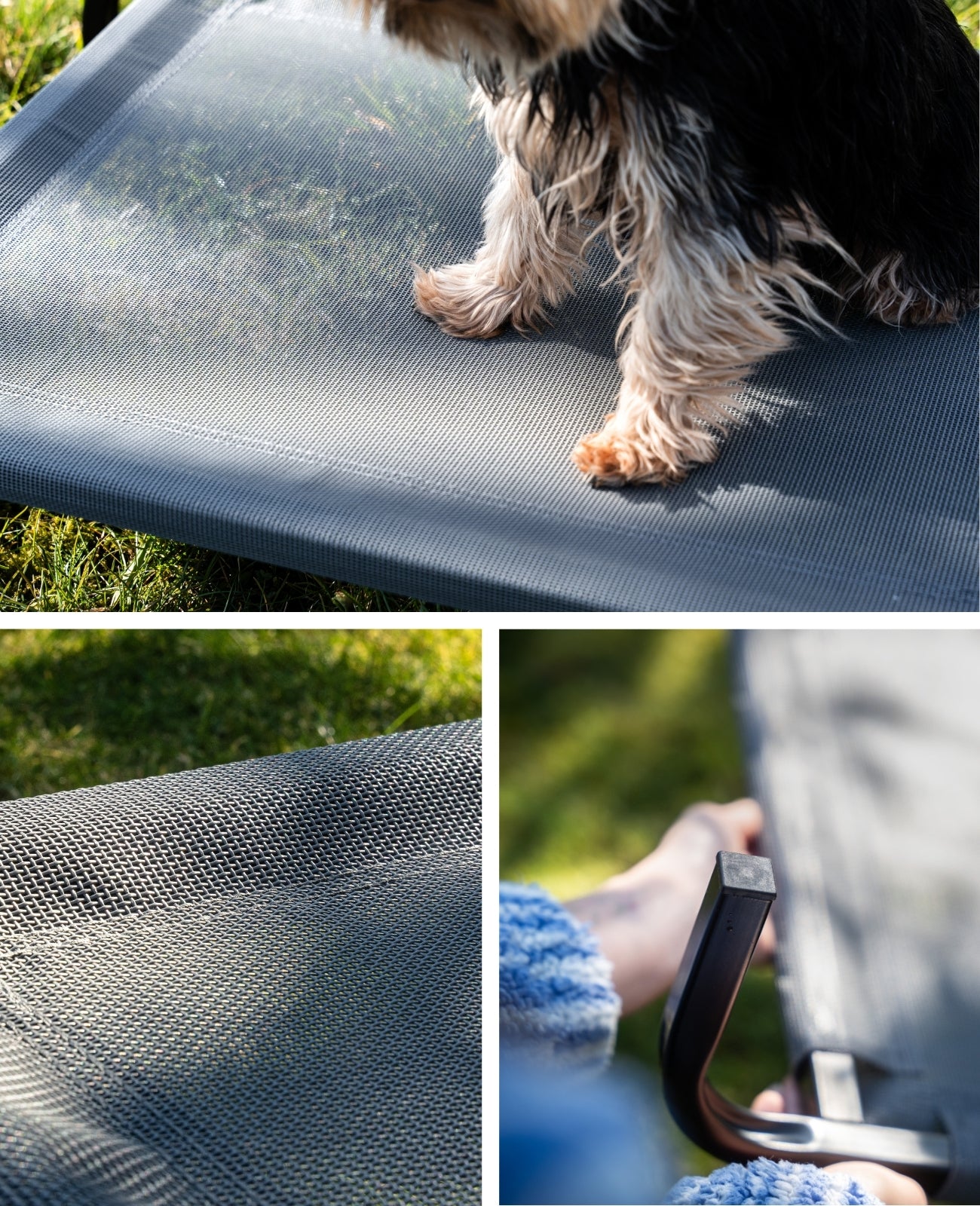 lionto hondenligstoel buiten verhoogd hondenbed ligstoel diverse kleuren & maten