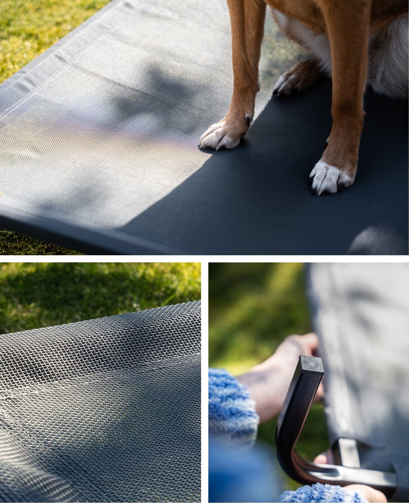 lionto hondenligstoel buiten verhoogd hondenbed ligstoel diverse kleuren & maten