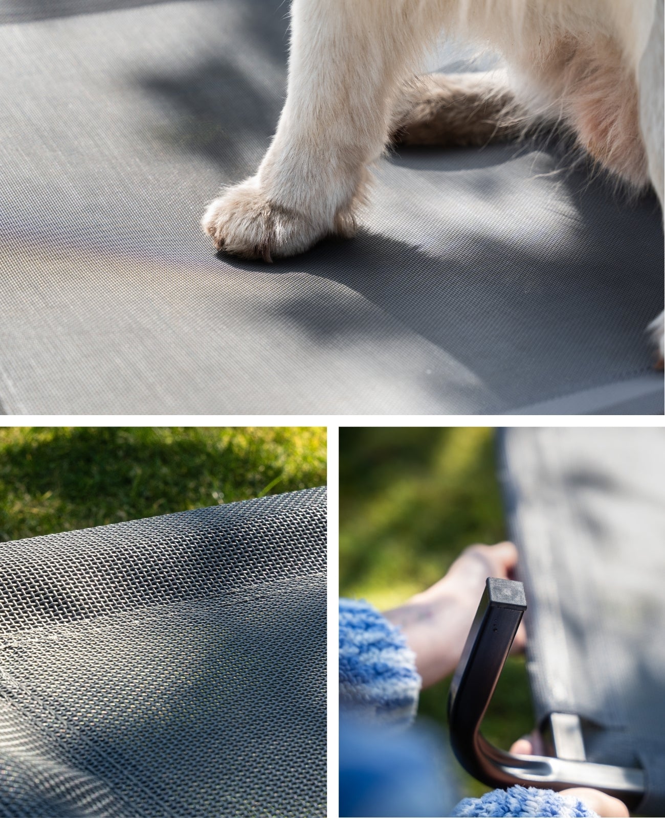 lionto hondenligstoel buiten verhoogd hondenbed ligstoel diverse kleuren & maten