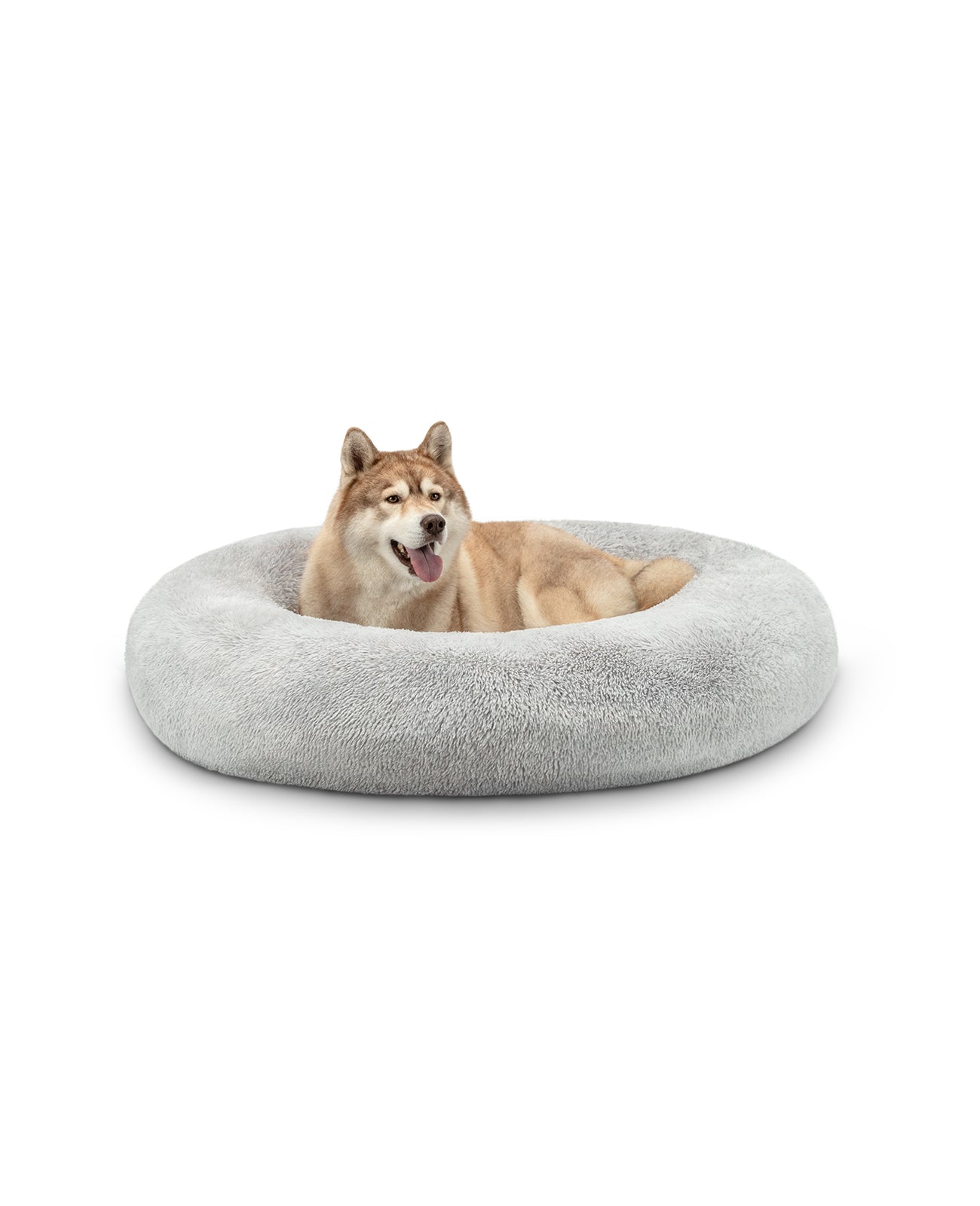 lionto Hondenmand rond hondenkussen hondensofa kattenmand donut maat & kleur naar keuze
