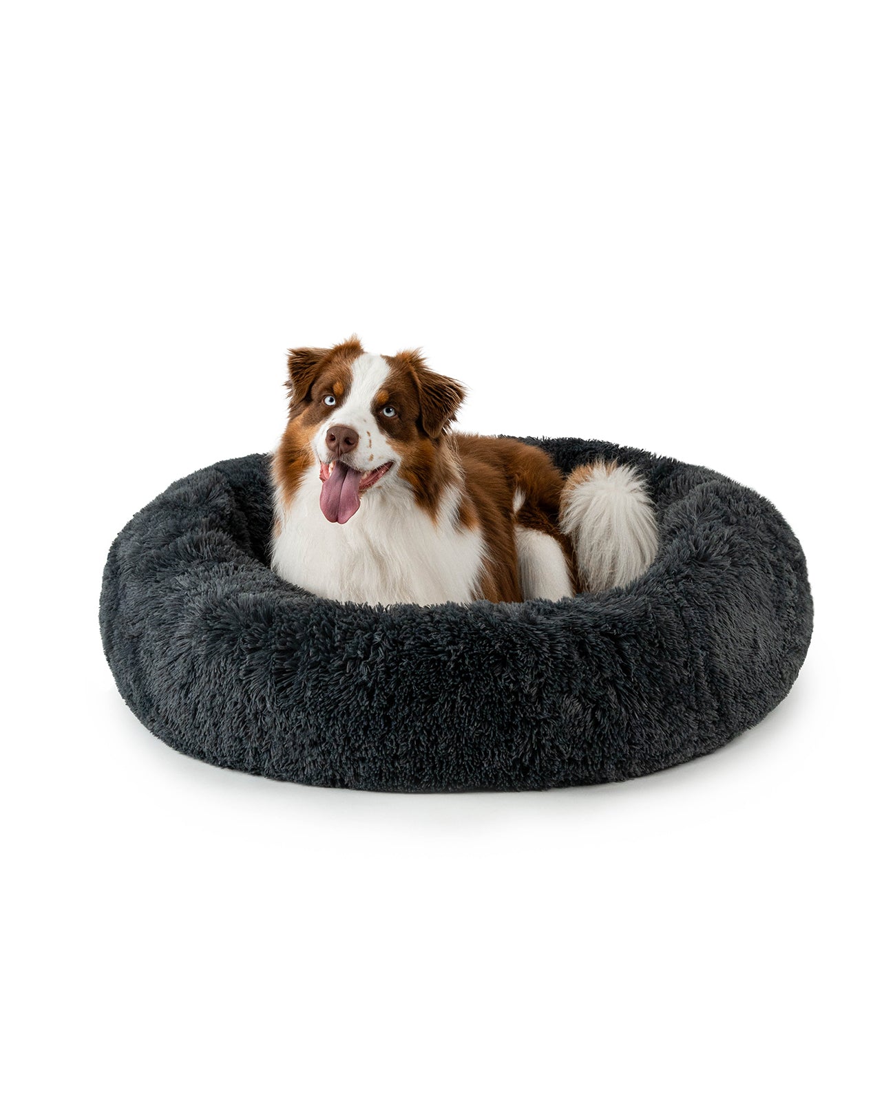 lionto Hondenmand rond hondenkussen hondensofa kattenmand donut maat & kleur naar keuze