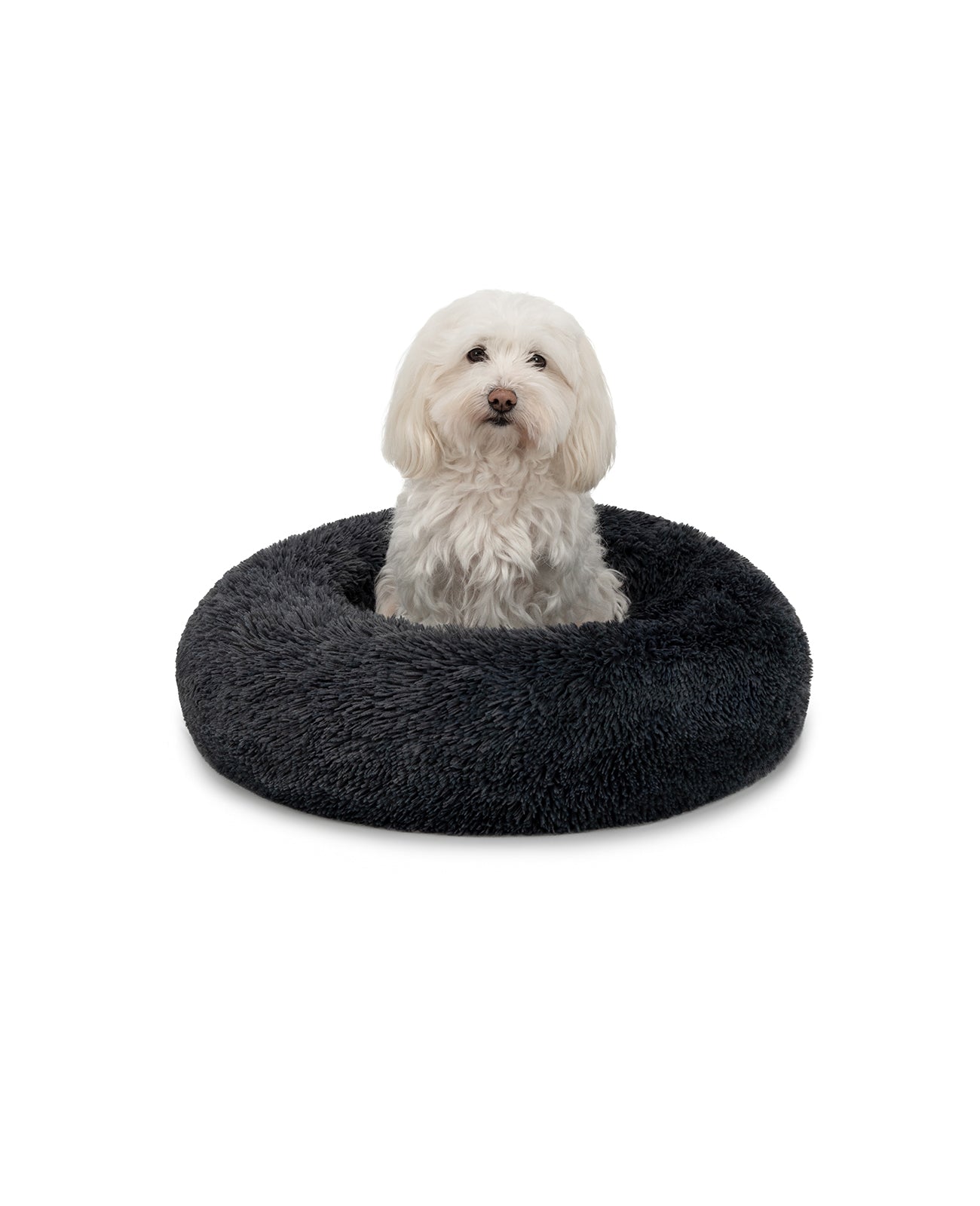 lionto Hondenmand rond hondenkussen hondensofa kattenmand donut maat & kleur naar keuze