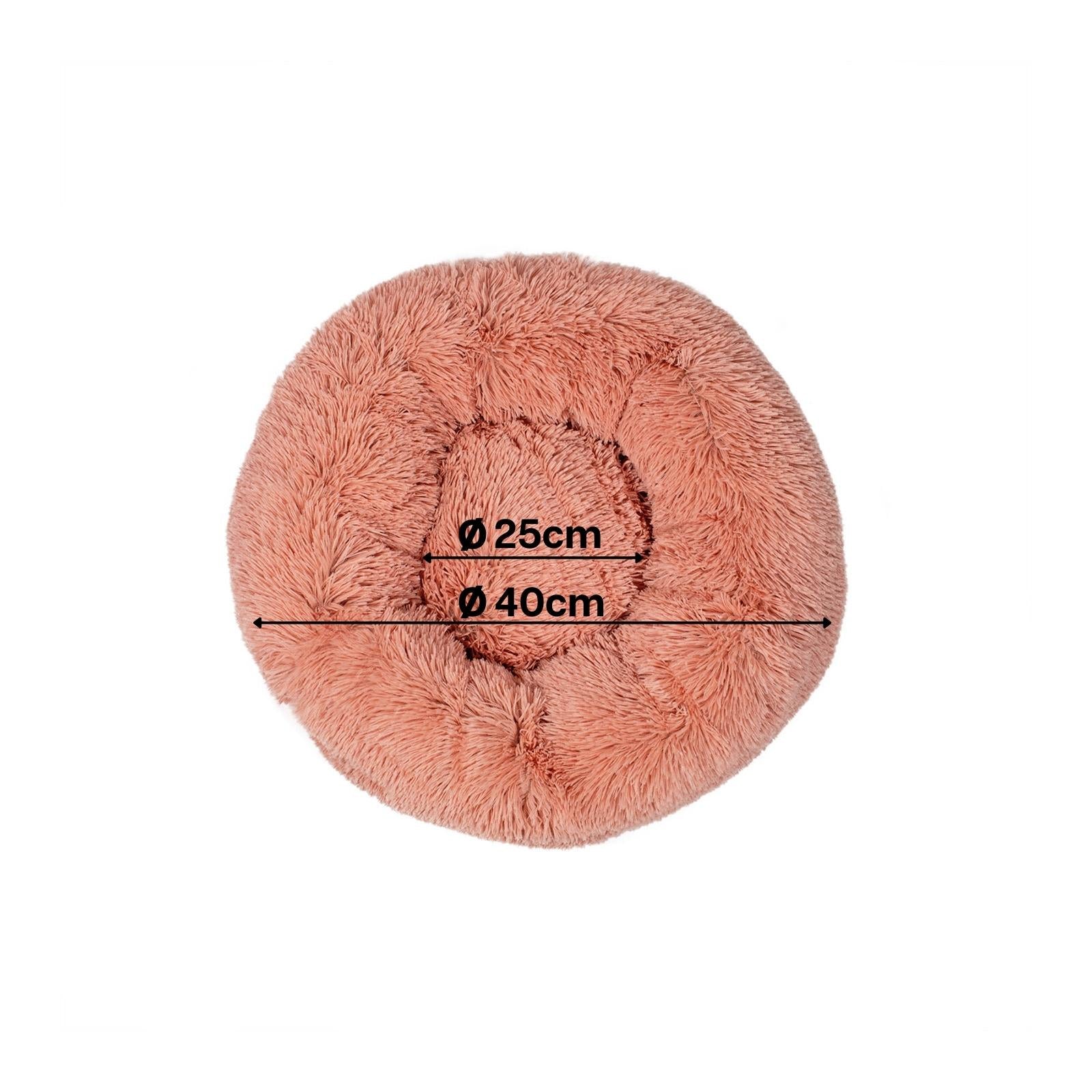 Hondenmand rond hondenkussen hondensofa kattenmand donut maat & kleur naar keuze