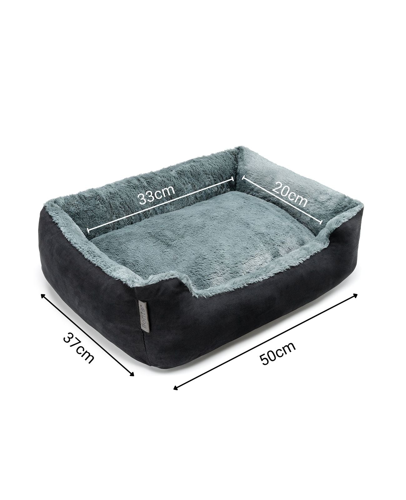 Hundebett mit Wendekissen