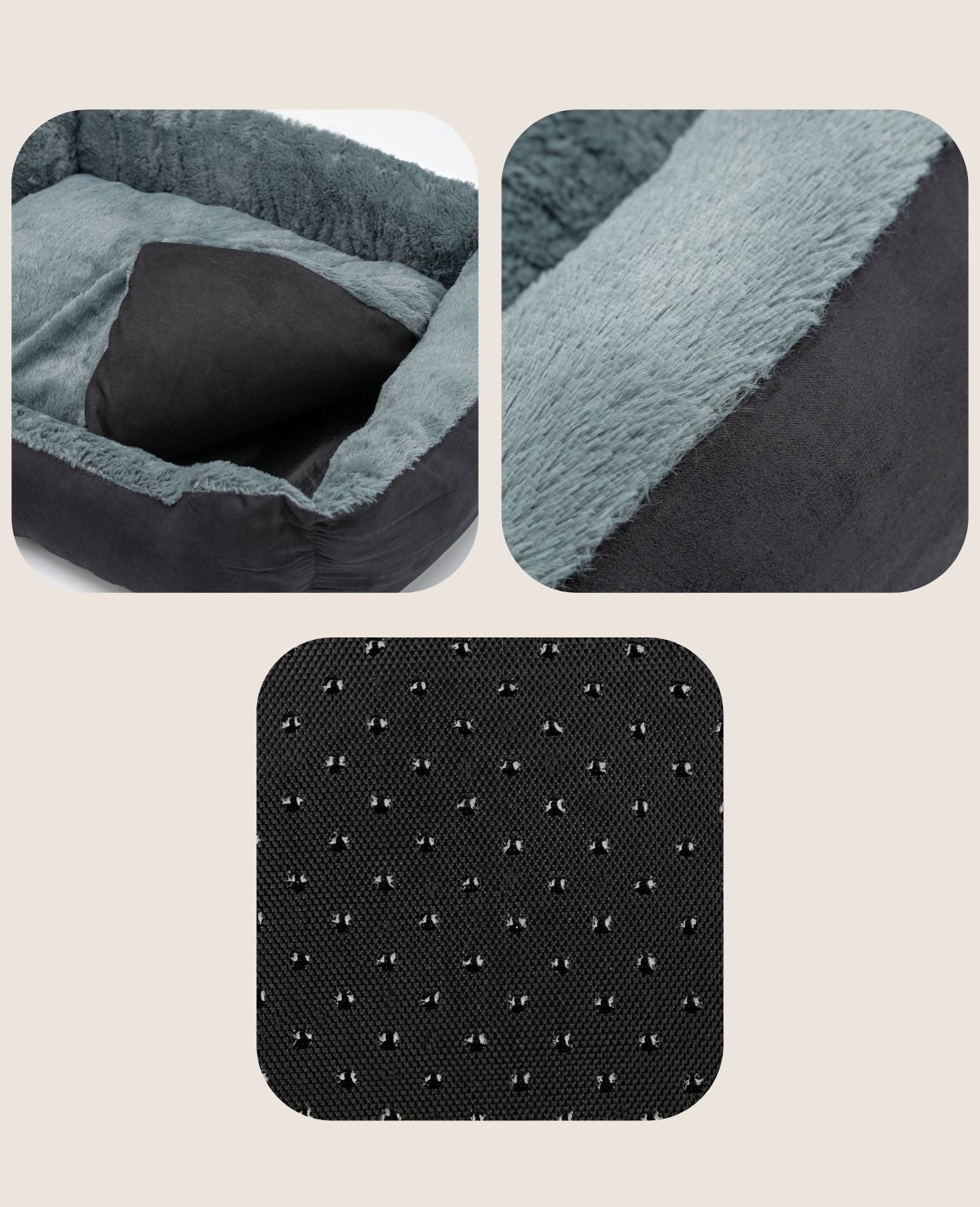 Kattenbed met omkeerbaar kussen