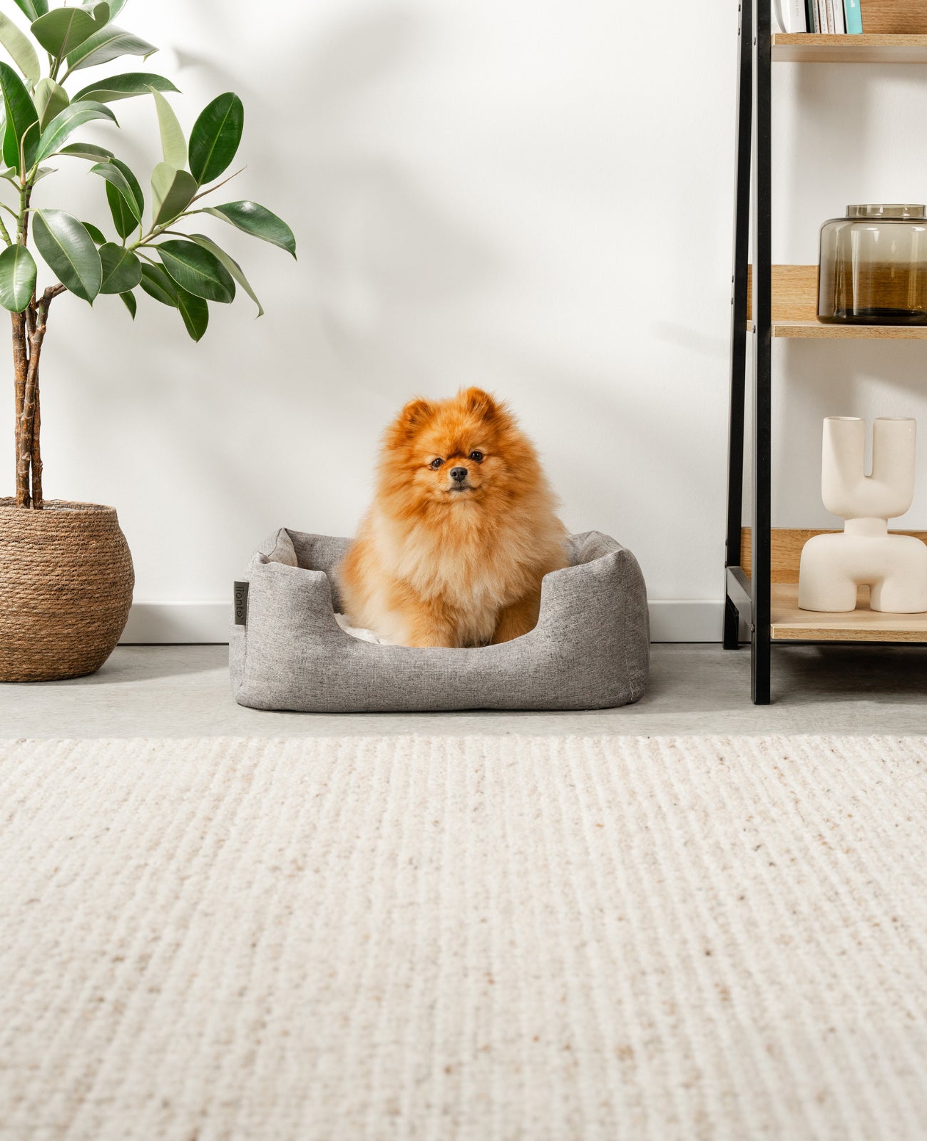 Hundebett mit Wendekissen