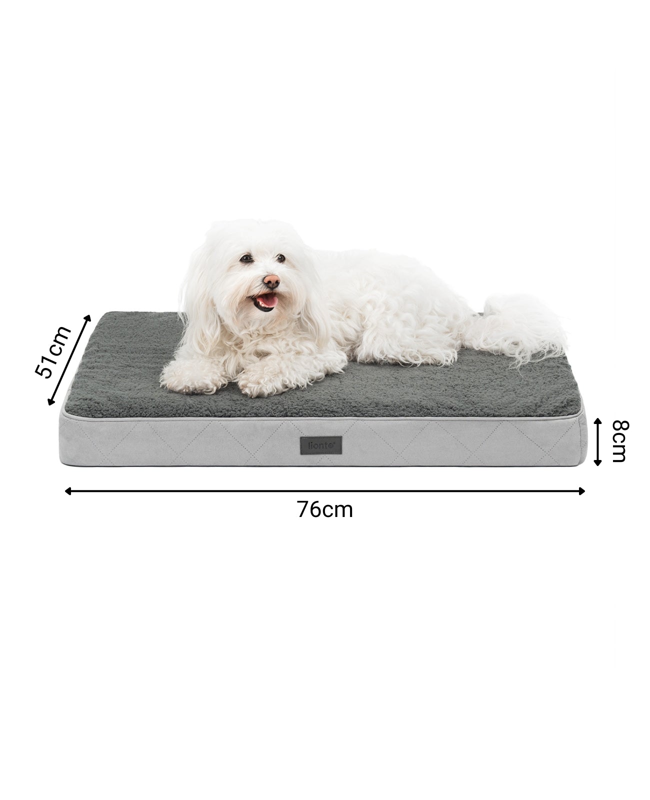 lionto hondenbed orthopedisch, voor honden & katten, verschillende designs