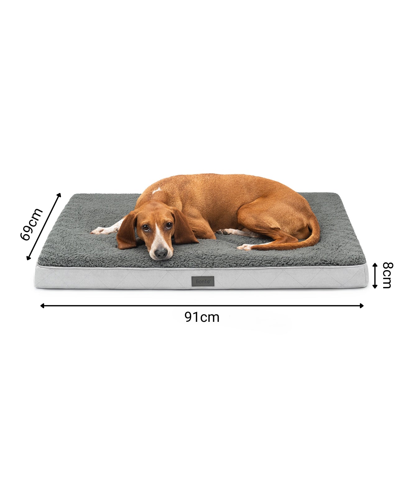 lionto hondenbed orthopedisch, voor honden & katten, verschillende designs