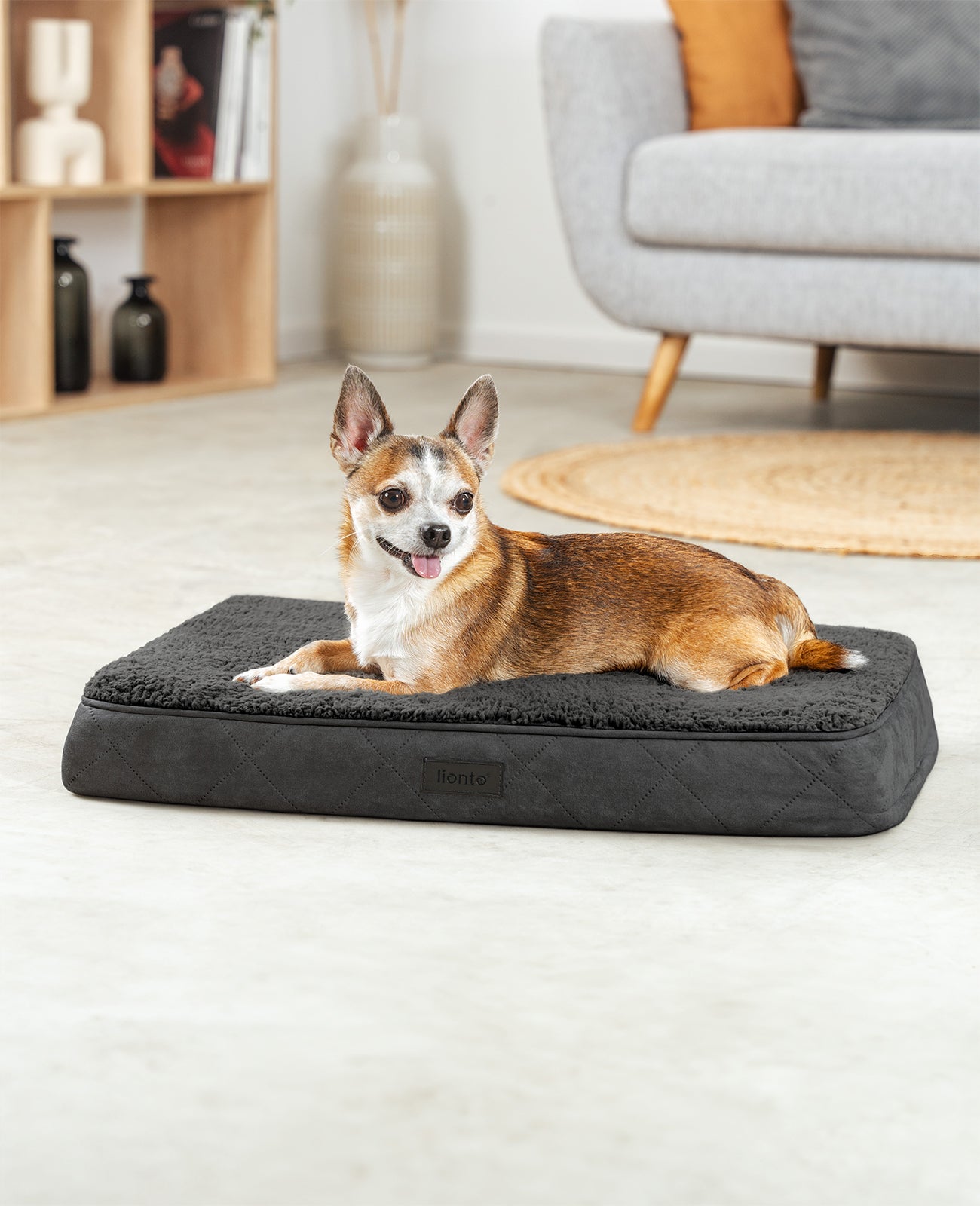 lionto hondenbed orthopedisch, voor honden & katten, verschillende designs