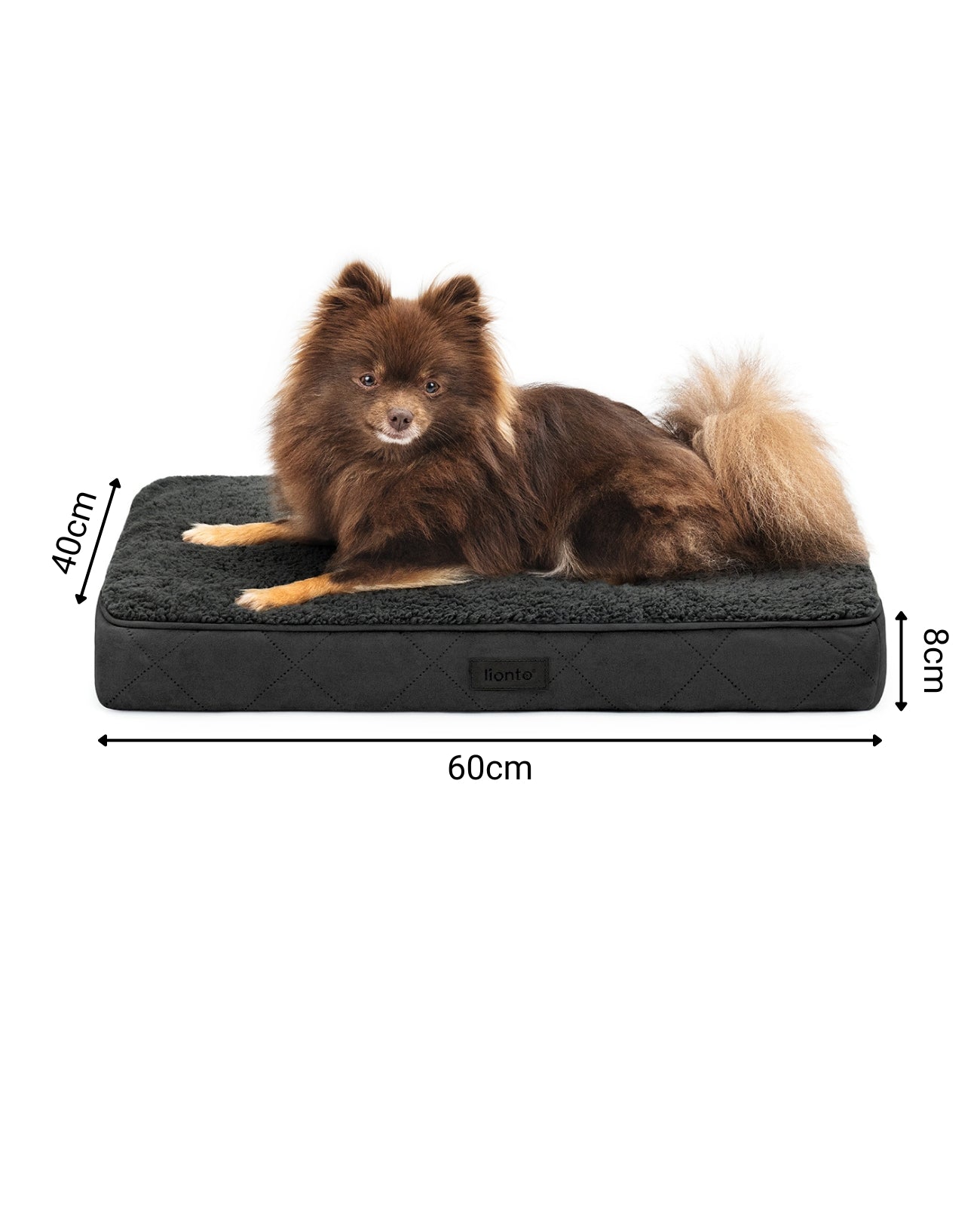 lionto hondenbed orthopedisch, voor honden & katten, verschillende designs