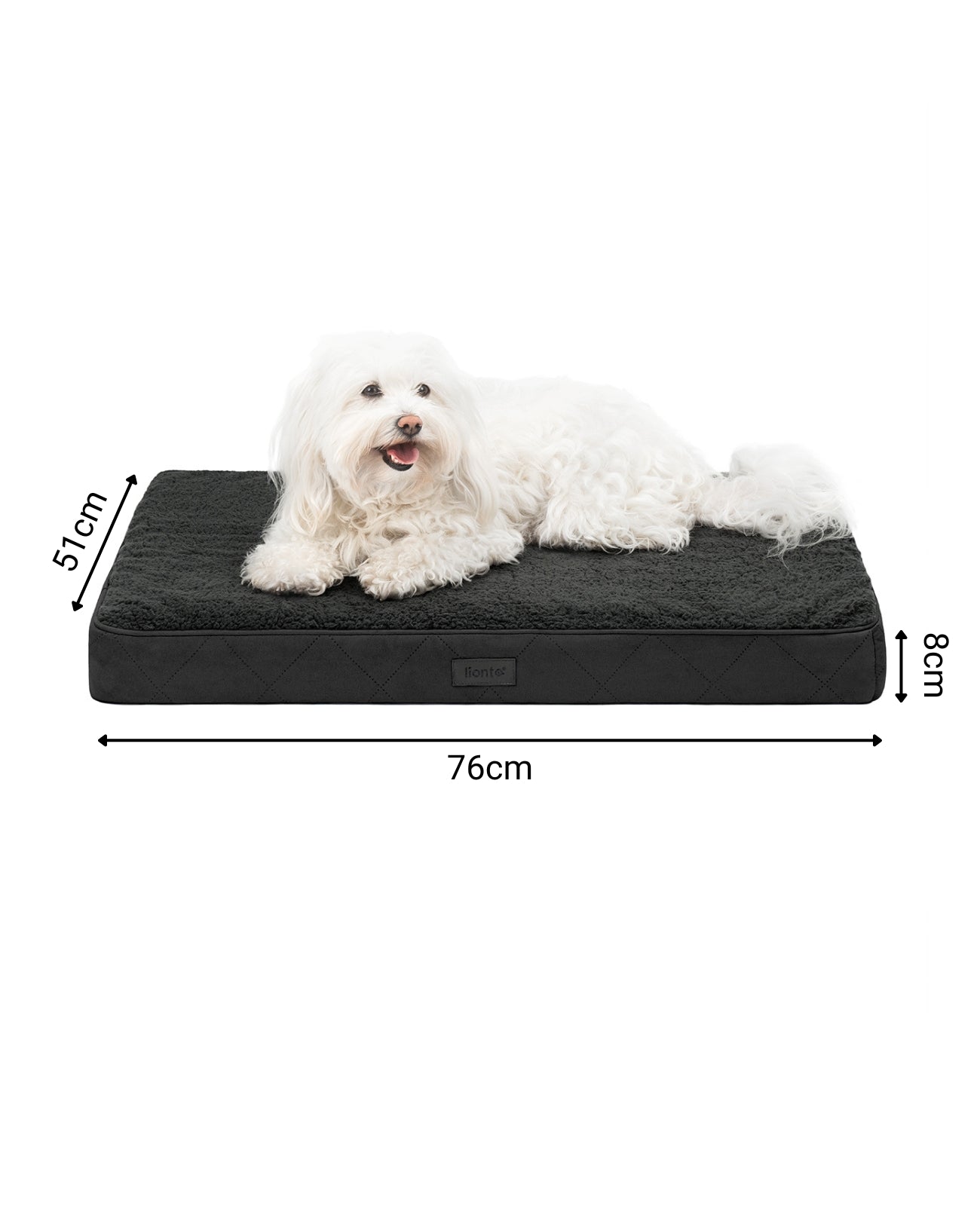lionto hondenbed orthopedisch, voor honden & katten, verschillende designs