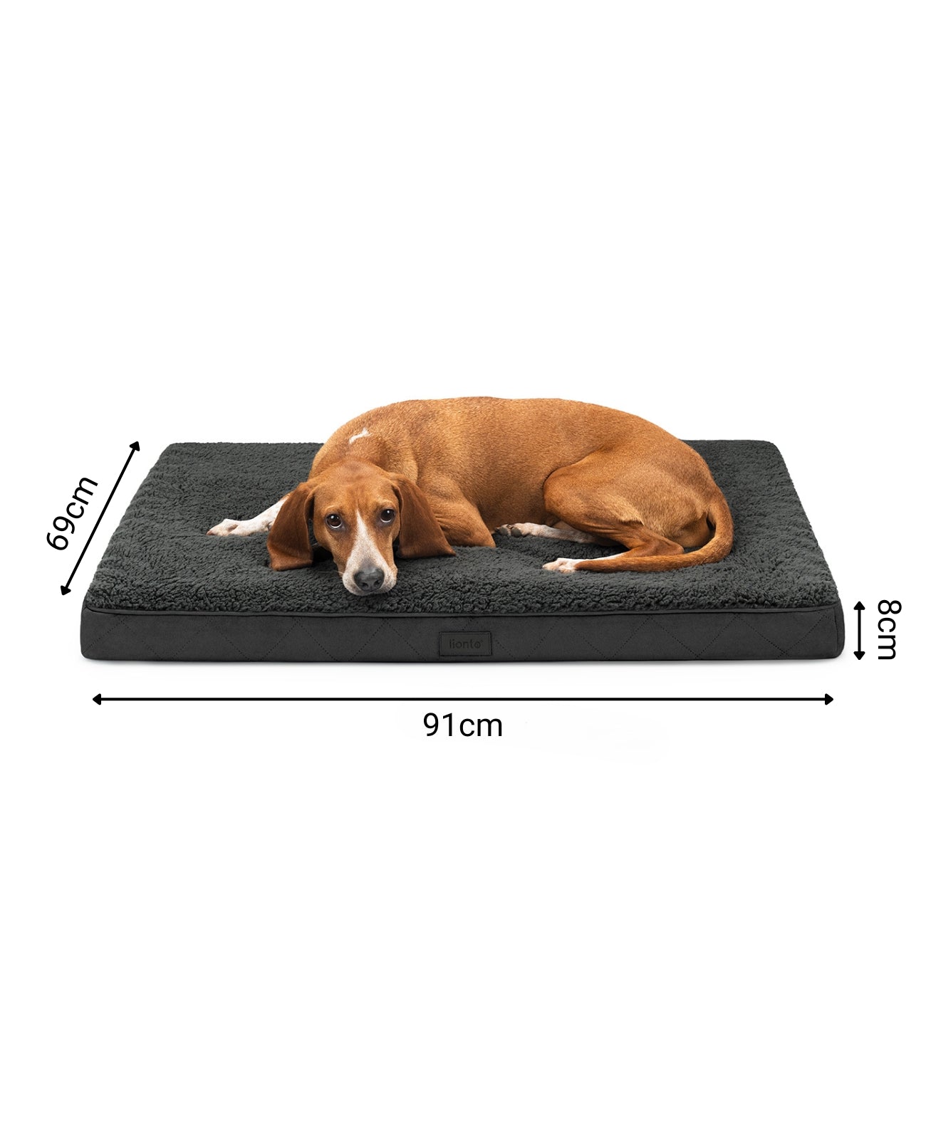 lionto hondenbed orthopedisch, voor honden & katten, verschillende designs