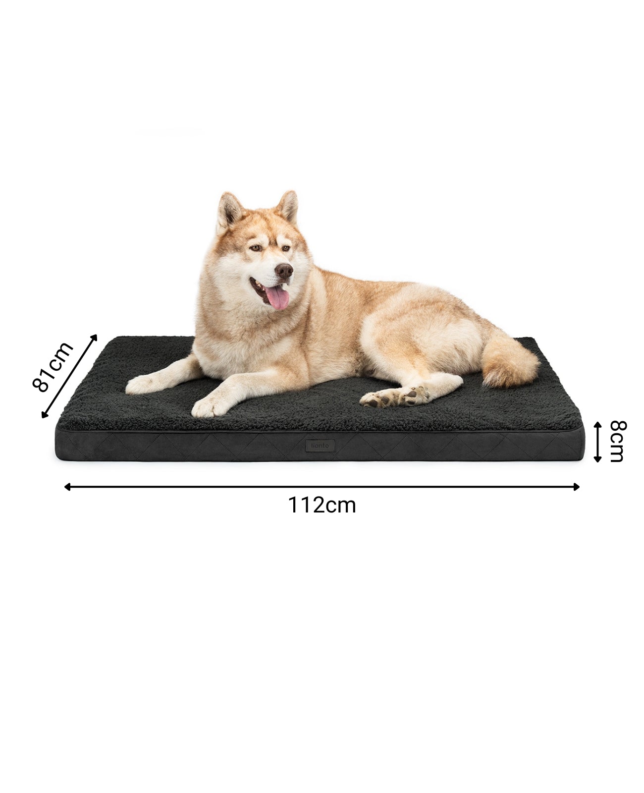 lionto hondenbed orthopedisch, voor honden & katten, verschillende designs