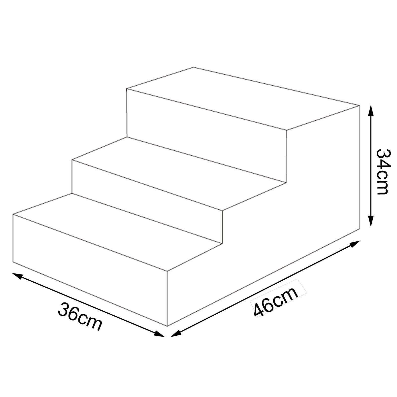 Kattentrap met pluche hoes